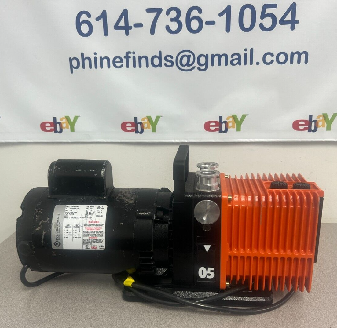 Primary image for Alcatel Pascal 2005 Dual Stage Rotary Vane Vacuum Pump