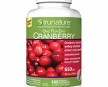trunature Pacran Cranberry 650 mg., 140 Vegetarian Capsules - £31.31 GBP