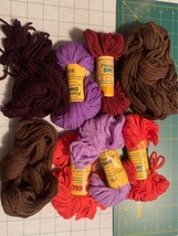 DMC Needlepoint Crewel Wool Set of 9 skeins #8 - $13.86
