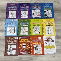 Diary of a Wimpy Kid Books Mixed Lot of 12 Hardcover Paperback Awesome K... - $758.76 MXN