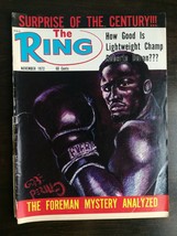 The Ring Magazine November 1972 - George Foreman - Roberto Duran - £5.29 GBP