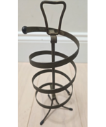 Vintage MCM Metal Spinning Spiral Rotating Earring Holder - $17.81