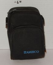 AMBICO Black Digital Camera Bag Case 5&quot; x 2&quot; Neoprene with belt loop - €12,85 EUR