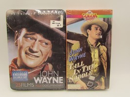 John Wayne lot - The Tribute Collection DVD (new) &amp; Tall in the Saddle V... - $17.49