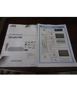 JVC DR-MV79B DVD Video Recorder Owners Instruction Manual - £19.30 GBP