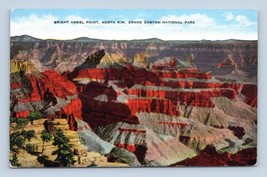 Bright Angel Point Grand Canyon National Park Arizona AZ UNP  Linen Postcard K13 - £2.33 GBP