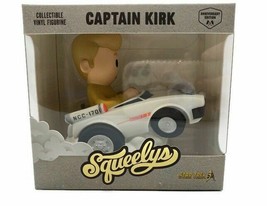 NIB - HALLMARK SQUEELYS CAPTAIN KIRK - Collectible Vinyl Figurine - $15.99