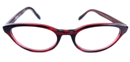 New Oliver Peoples OV 5232 Lilla 50mm Burgundy Cat Eye Woman’s Eyeglasses Frame - £157.59 GBP