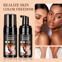 Tanning mousse tanning oil outdoor bronzer moisturizing and nourishing skin - $286.55 MXN