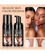 Tanning mousse tanning oil outdoor bronzer moisturizing and nourishing skin - $284.72 MXN