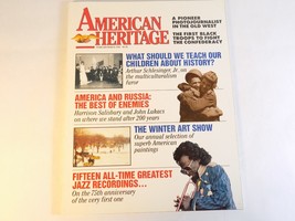 AMERICAN HERITAGE MAGAZINE 43/1 FEBRUARY / MARCH 1992  THE WINTER ART SHOW - $4.94