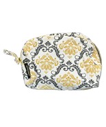 Cosmopolitan Cosmetic Makeup Travel Bag Black White Gold - $7.92