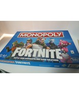  Monopoly Board Game Fortnite Edition Parker Brothers Hasbro Complete Ag... - £11.74 GBP