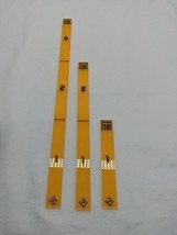 Xwing Fantasy Flight Games Acrylic Promotional Measuring Sticks - $464.58 MXN