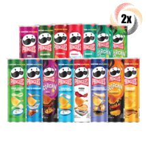 2x Cans Pringles Variety Flavored Potato Crisps Chips Snack 5.5oz Mix &amp; Match! - £12.09 GBP