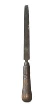 Vintage Grobet File Lutz Wood Handle 16” Machinist Rasp USA image 2