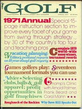 Golf Annual 2/1971-tournaments-instruction-Palmer-Fran Beard-Carol Mann-FN - £60.90 GBP