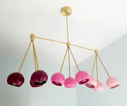 Modern Chandelier Sputnik Eyeball Shaped Lamp Ceiling Fixture Light Office Decor - $998.13