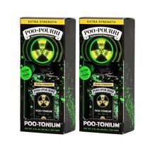 Poo-Pourri Before You Go Toilet Spray Poo Tonium 2 Ounce, 2 Pack - £20.02 GBP