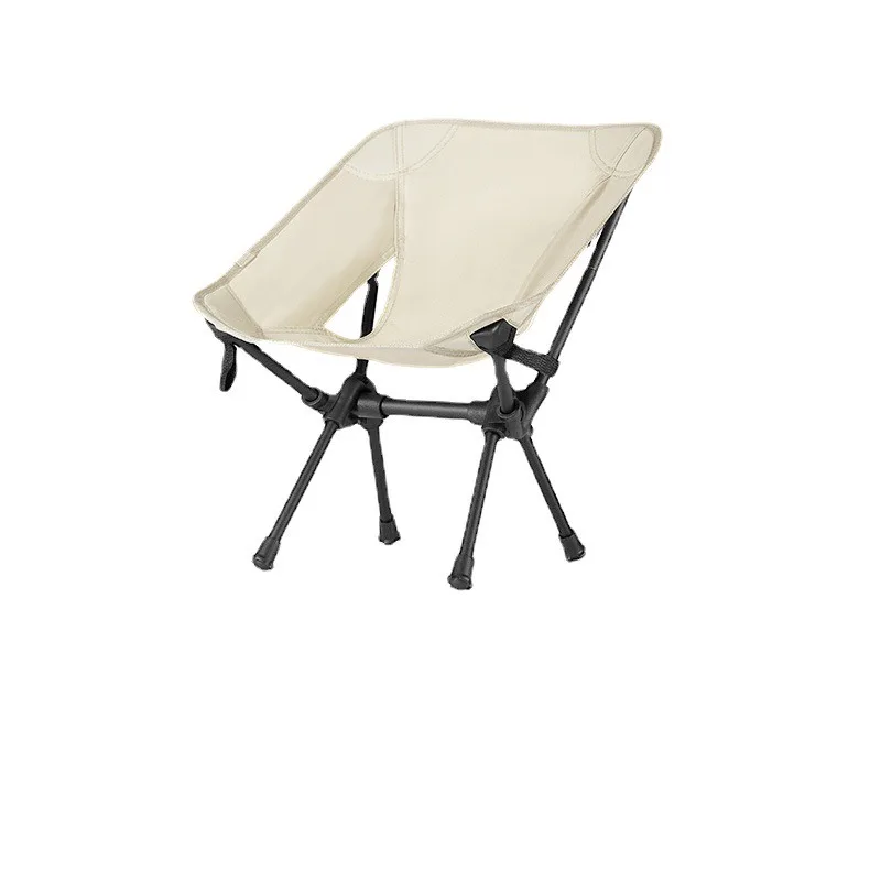 Outdoor Portable Children Camping Chair Folding Moon Chair Beach Chaise Oxford - £34.14 GBP