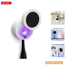 Lightweight Wall-Mount Toothbrush Holder: Hygienic &amp; Portable Travel Ess... - $21.73