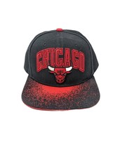 Mitchell &amp; Ness Chicago Bulls NBA Spray Paint Snapback Hat SH21340 Ball Cap - $12.59