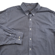 Eddie Bauer Shirt Mens XL Plaid Wrinkle Free Relaxed Fit Button Down Lon... - €11,14 EUR
