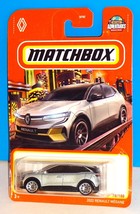 Matchbox 2022 MBX Metro #70 2022 Renault Megane Mtflk Silver - £2.34 GBP