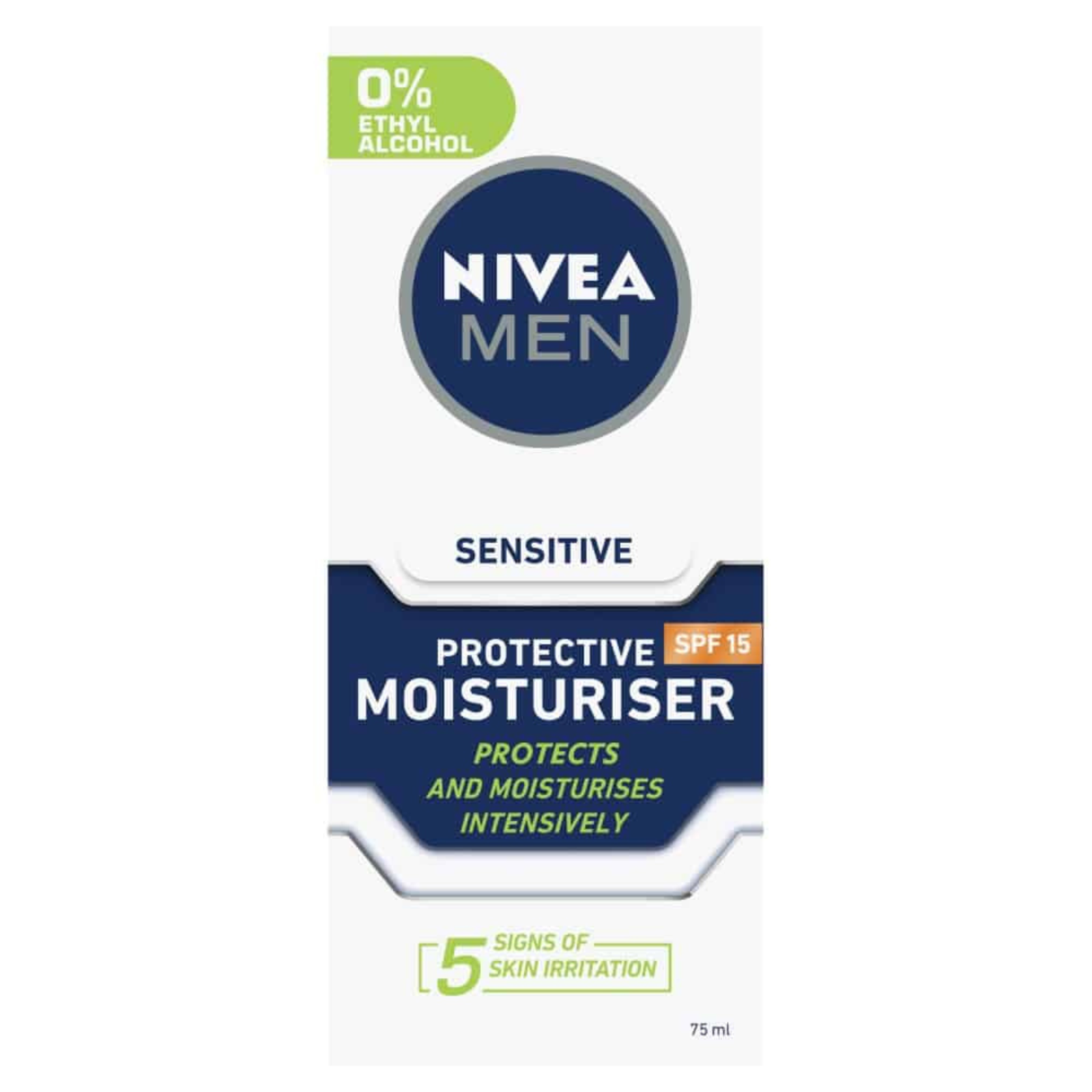 NIVEA Men Sensitive Moisturiser SPF15 75mL