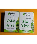 2x Tea Tree Oil Body Soap Bar100g/ea † Authentic Mex Formula - $266.36 MXN