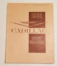 1962 Cadillac Shop Manual Original OEM Near MInt - £54.26 GBP