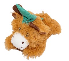 Reindeer Plush Toy 4&quot; Tall - Very Soft Stuffed Animal Deer Figure - $4.00