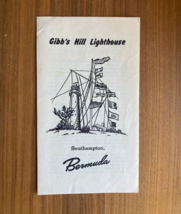 Gibb&#39;s Hill Lighthouse Southampton Bermuda Brochure - $15.00