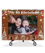 SSQBZU New Born Baby 'My 1st Christmas' Photo Frame 4x6 White - $104.60 MXN SSQBZU New Born Baby 'My 1st Christmas' Photo Frame 4x6 White - $104.60 MXN