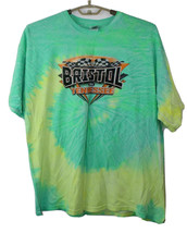 Bristol 2014 Tennessee Battle of the Best Green Yellow Tye Dye T Shirt Mens 2XL - £15.95 GBP