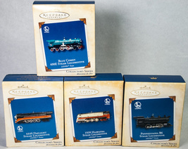 4 Hallmark Keepsake Ornaments Lionel Locomotives 2002-2005 Blue Comet Hiawatha - £25.98 GBP