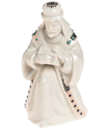 Lenox China Jewels Nativity Balthazar Wise Men Figurine Kneeling 5&quot; New ... - $1,647.35 MXN