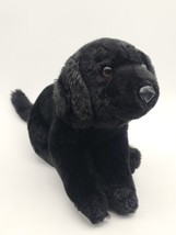 NEW Animal Alley Toys R Us Black Labrador Retriever Dog Plush Puppy 12” ... - £12.79 GBP