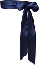 Classic Satin Silky Sash Belt Corset Self Tie Bowknot Prom Wedding Dress... - $22.77