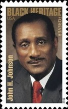 2012 45c John H. Johnson, Black Heritage Scott 4624 Mint F/VF NH - $1.39