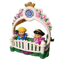 Vtg Fisher Price Little People Lil Kingdom Castle Prince Night Ball Wedding READ - £11.92 GBP