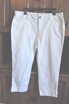 Liz Claiborne Capri Pants Size Ladies16 White - £15.94 GBP