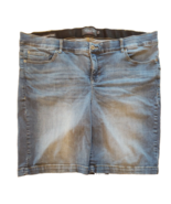 Torrid Denim Shorts Womens Sz 24W Bombshell Skinny Fit Bermuda Stretch B... - $22.06