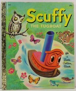 Scuffy the Tugboat and His Adventures Down the River Little Golden Book 363 - $3.25