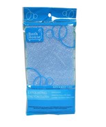 Exfoliating Stretch Shower Cloth Blue - $54.31 MXN