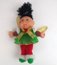 Vintage 1995 Cabbage Patch Kids Winter Christmas Garden Fairies 9&quot; Plush Doll - £8.54 GBP