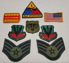 Lot of 8 New US Army Patches - £11.80 GBP