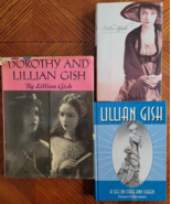 Lot of 3 Books about Lillian Gish Old Hollywood Actress Oderman Affron - £10.85 GBP