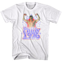 Rocky Vintage Philly 1976 Men&#39;s T Shirt Boxing Movie Merch Fighting Top - £19.33 GBP+