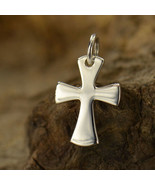 Sterling Silver Celtic Cross Charm 16x9mm - $20.42 CAD